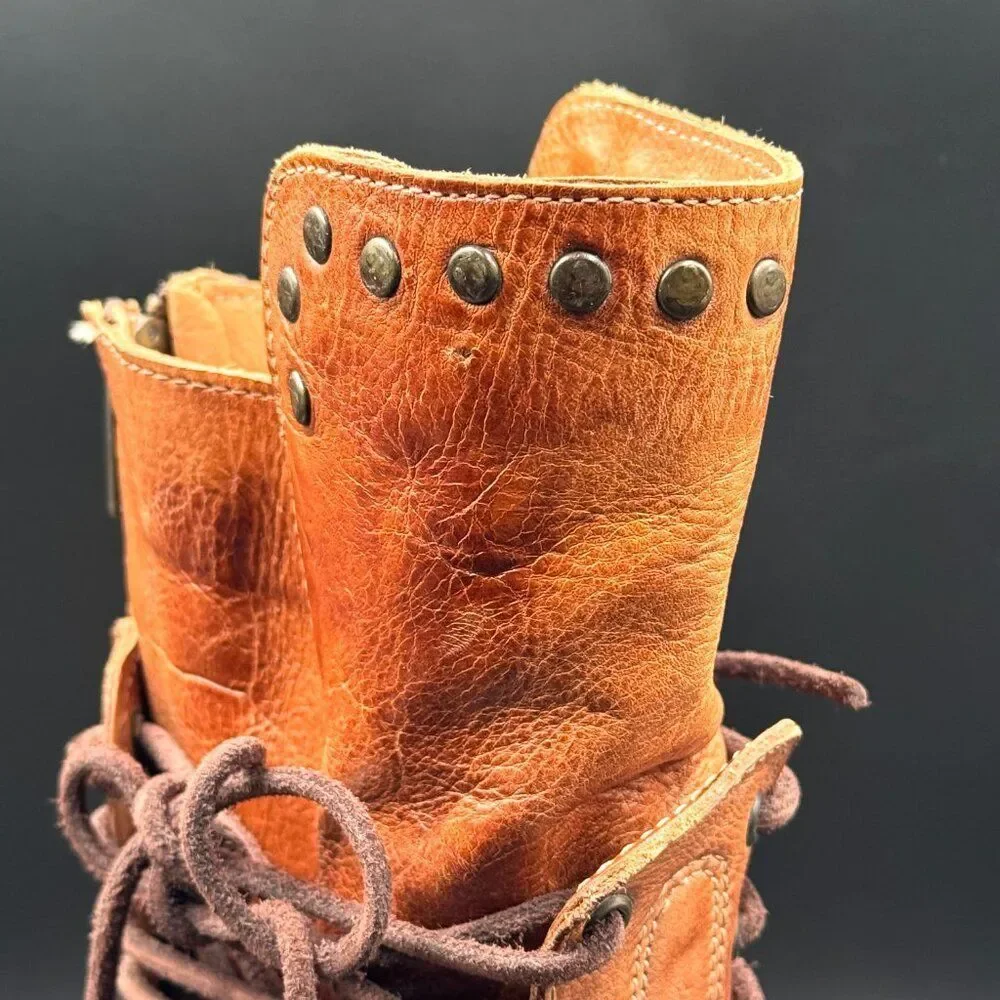 Bet Stu Fen Mid Calf Leather Boot - Picture 8 of 13